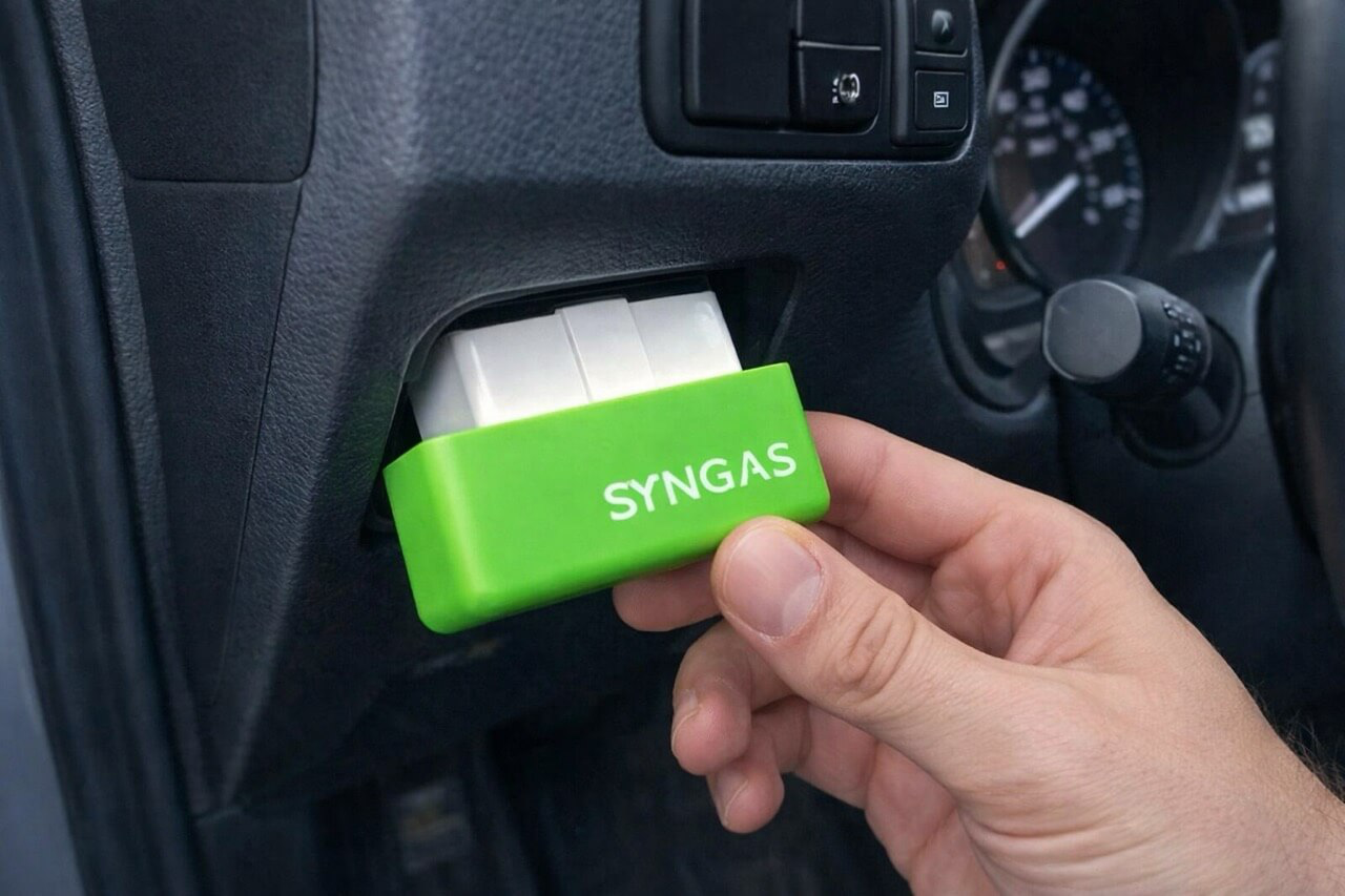 SynGas Installation im OBD2-Port